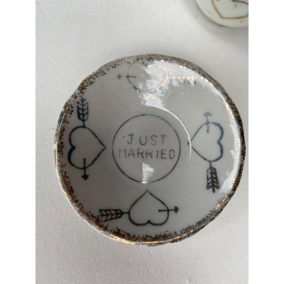 Miniature Just Married Made in Japan Cup and Sauce - Picture 9 of 16